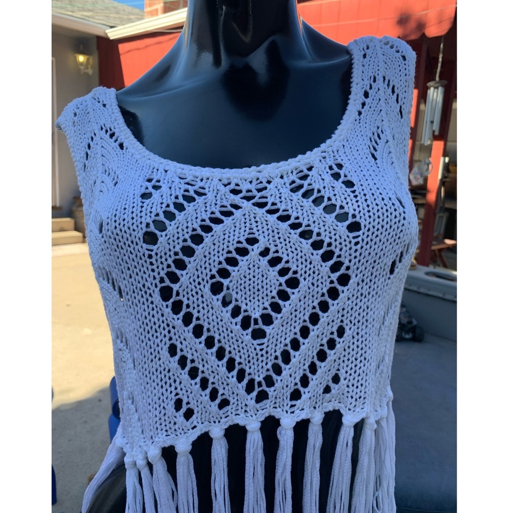 SALE ✨ ANGL Crocheted Crop Top